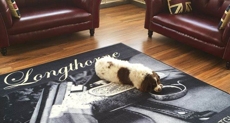 Printed Cotton Logo Mats Printed Cotton Logo Mats