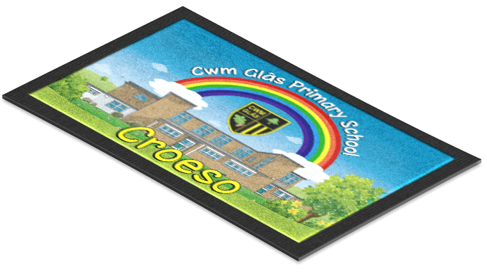 School Logo Mat