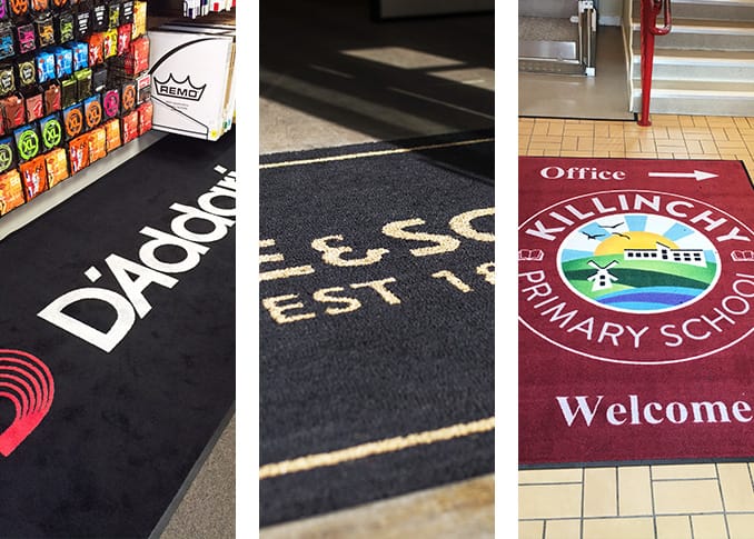Custom Printed Logo Mats