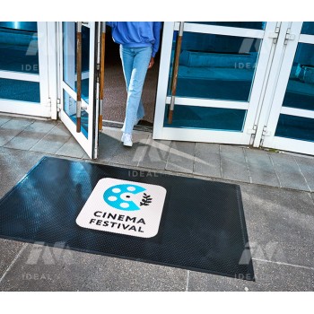 Outdoor Logo Scraper Doormat