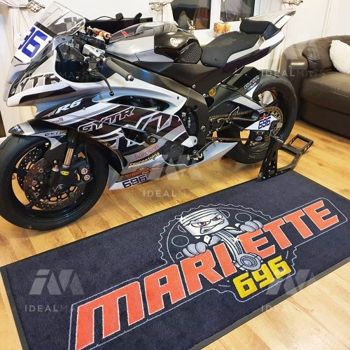 Custom Design Motorcycle Pit Mat - Completely Special Design for You a