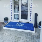 Barber & Hair Salon Logo Mat