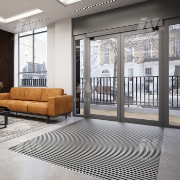 AluZone - Commercial Aluminium & Carpet Entrance Door Mat System (10mm / 17mm)