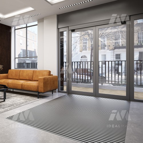 AluZone - Commercial Aluminium & Carpet Entrance Door Mat System (10mm / 17mm)