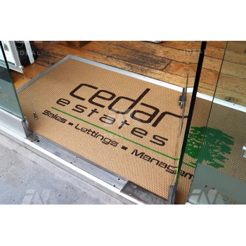 Needle Punch Logo Mats for High-Traffic Entrances	