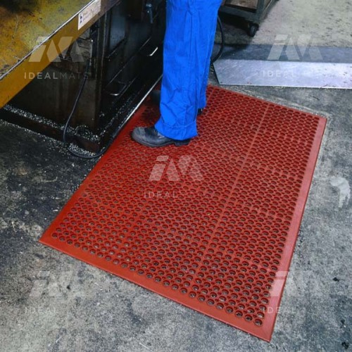 AntiSlip Swarf Mats Industrial Duckboard Floor Mat, Anti Skid Debris