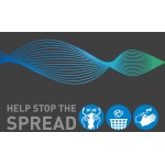 Covid 19 - Help Stop the Spread - Mat Landscape