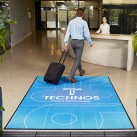 Outdoor Logo Turf Mats for Business Entrances	